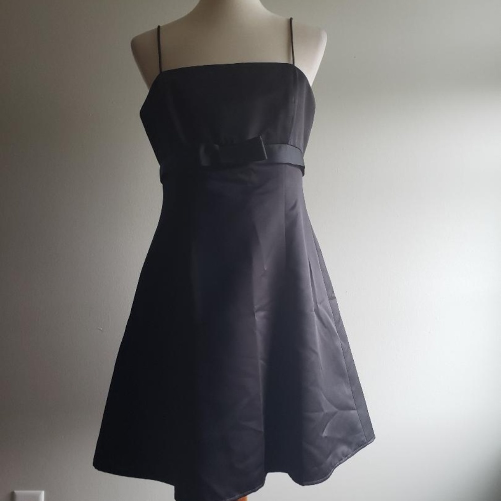 David's Bridal Little Black Dress Formal Prom 10